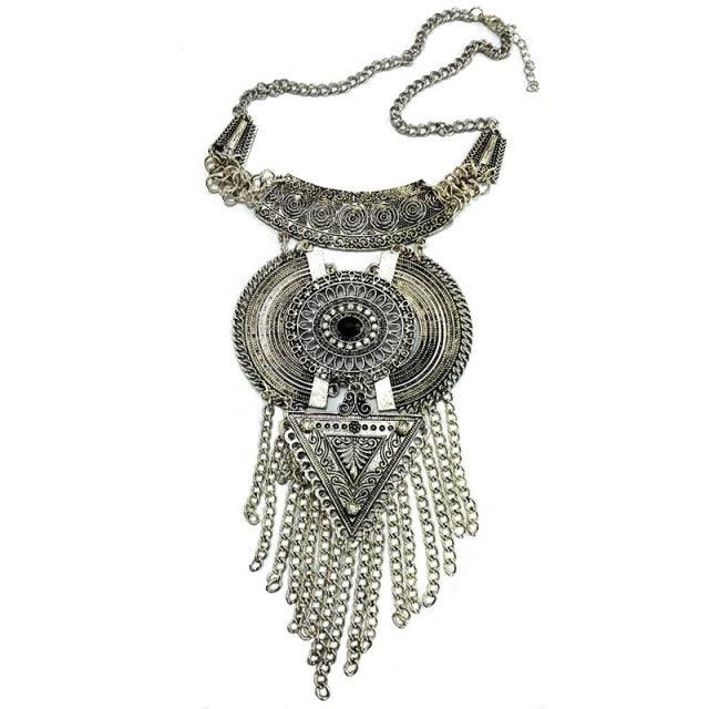 Vintage Tassel Long Pendant Necklace Necklaces - The Burner Shop