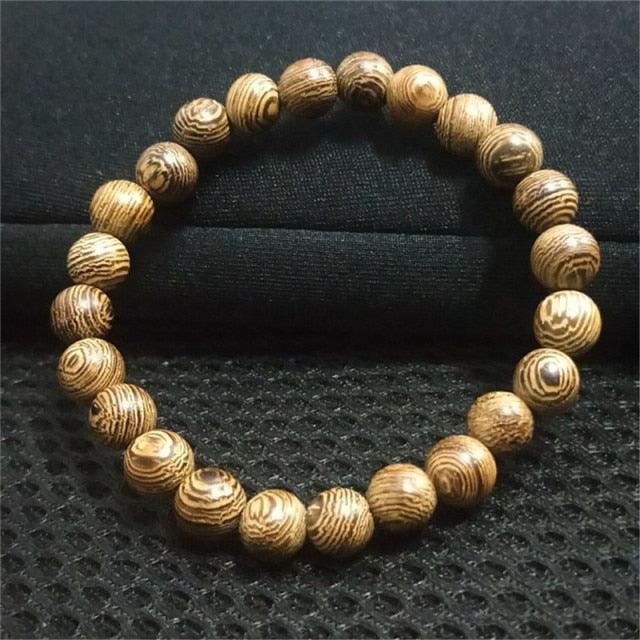 Wooden Beaded Buddha Bracelet/Necklace Bracelets - The Burner Shop