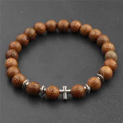 Wooden Beaded Buddha Bracelet/Necklace Bracelets - The Burner Shop